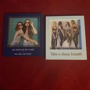 Magnetic photo frames